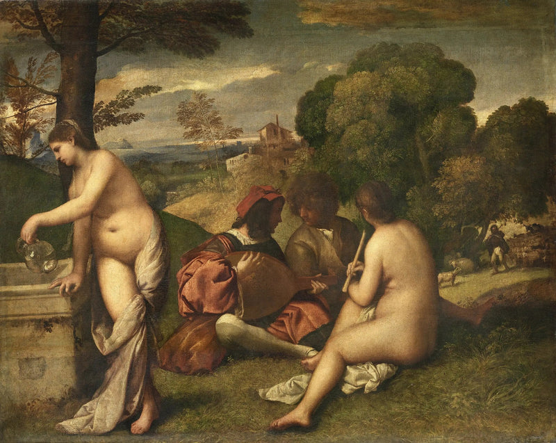 Den landlige konserten - Giorgione