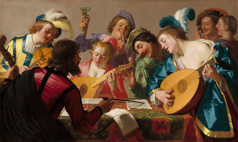 Konserten - Gerrit van Honthorst