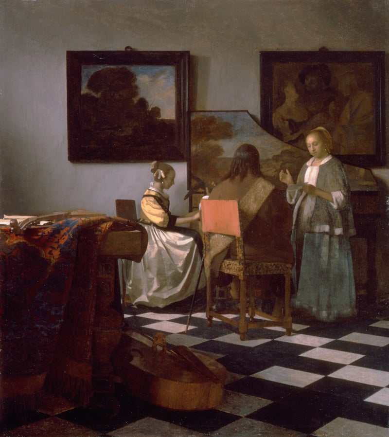 Konserten - Johannes Vermeer