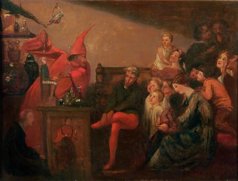 Trolldommeren - John Everett Millais

Source:
Le conjurateur - John Everett Millais