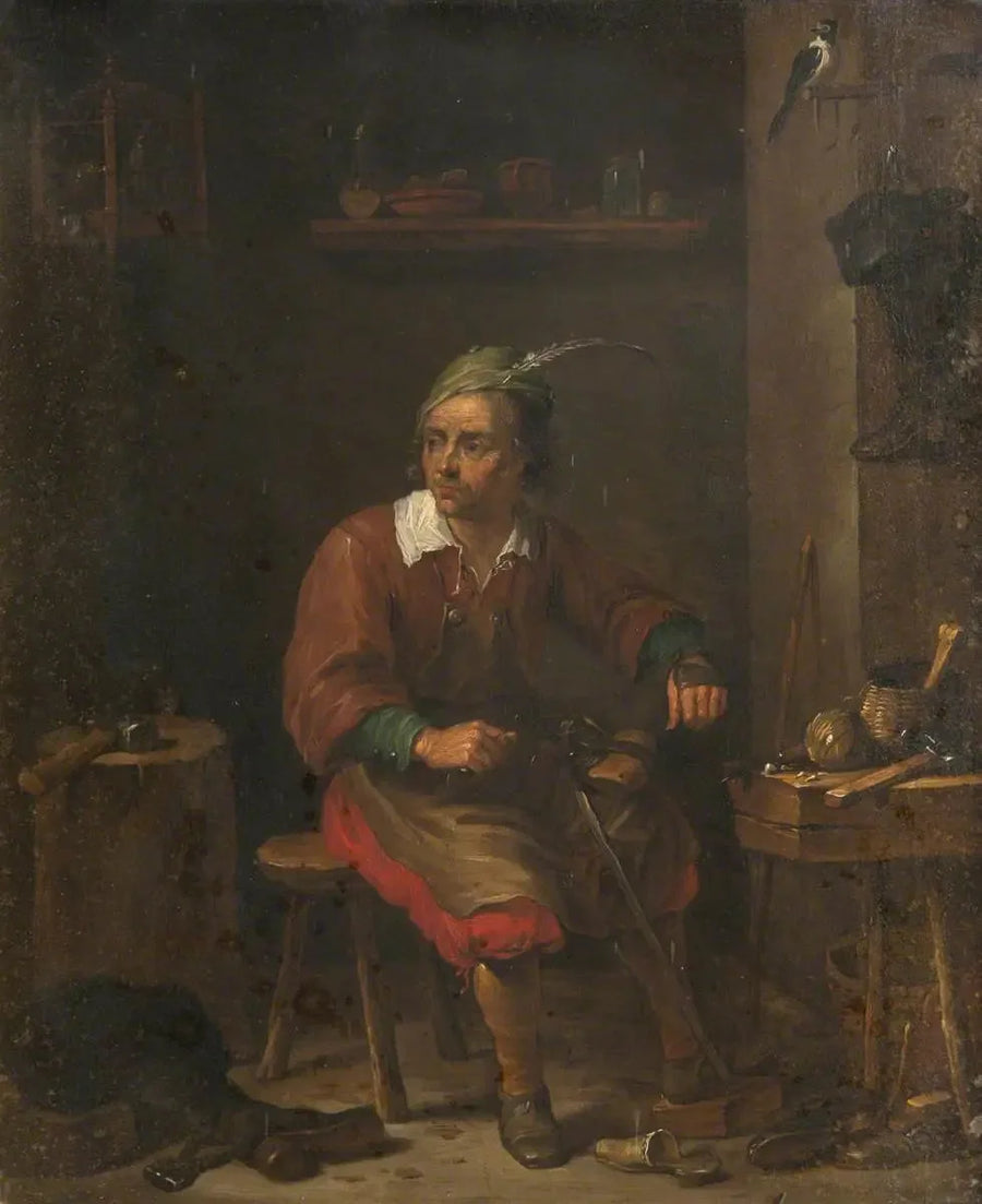Skomakeren - David Teniers den Yngre

Source:
Le cordonnier - David Teniers le Jeune
