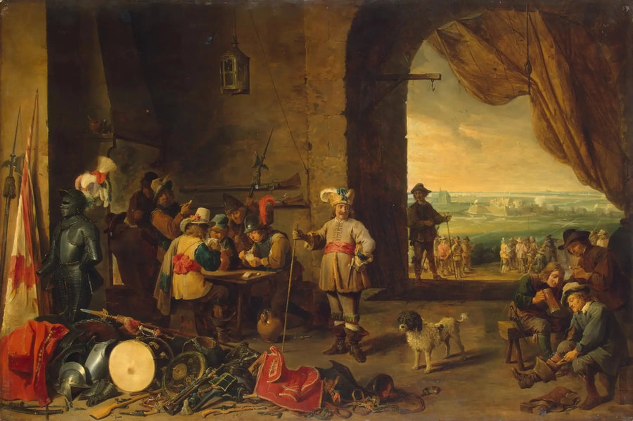 Vaktposten - David Teniers den Yngre

Source:
Le Corps de garde - David Teniers le Jeune