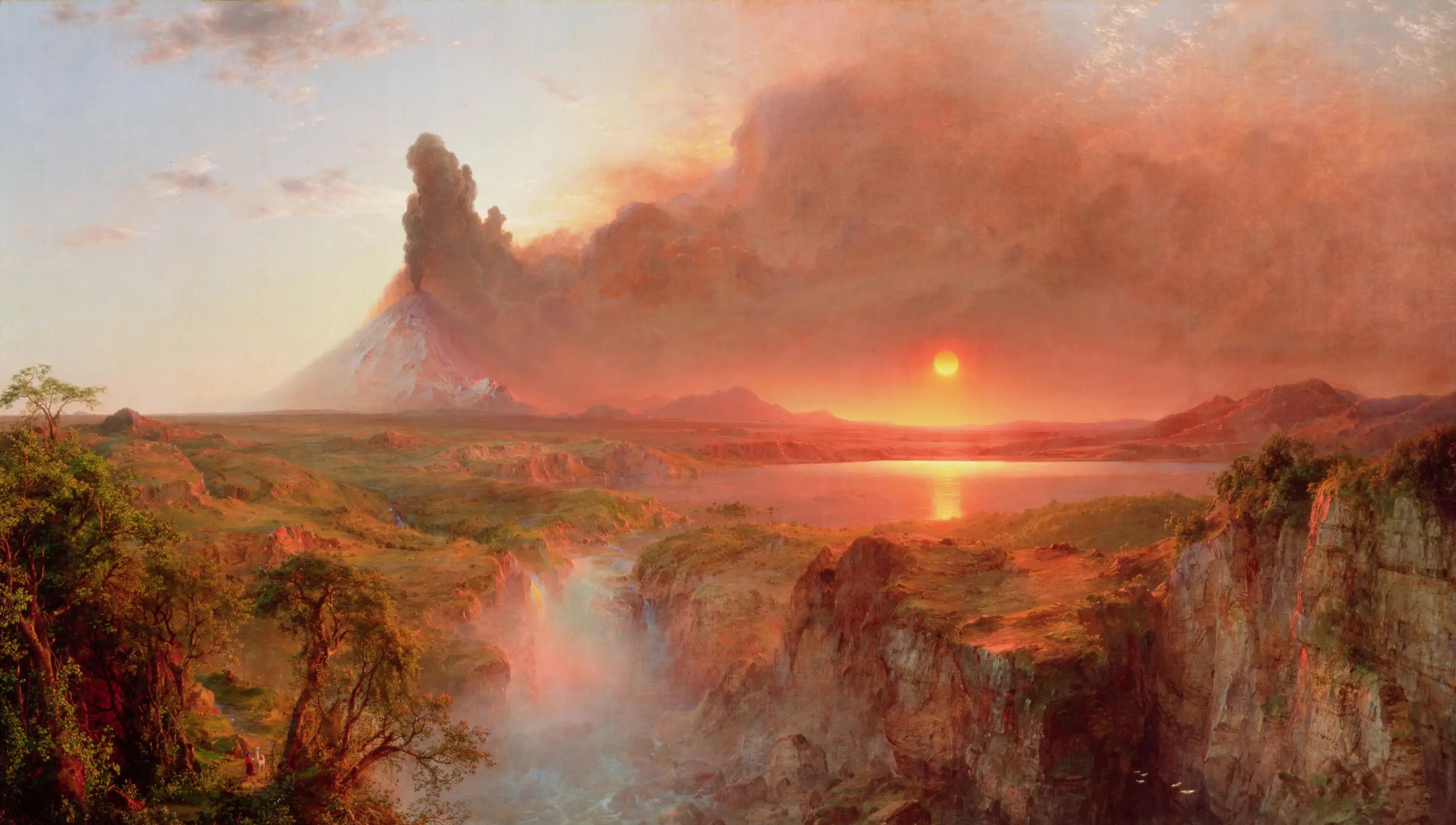 Le Cotopaxi - Frederic Edwin Church - Alpha Reproduction