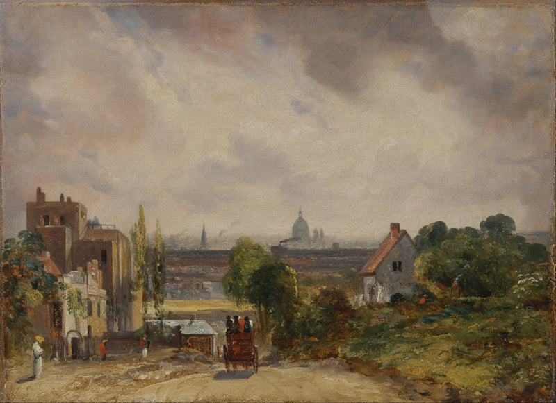 Hytte av Sir Richard Steele, Hampstead - John Constable