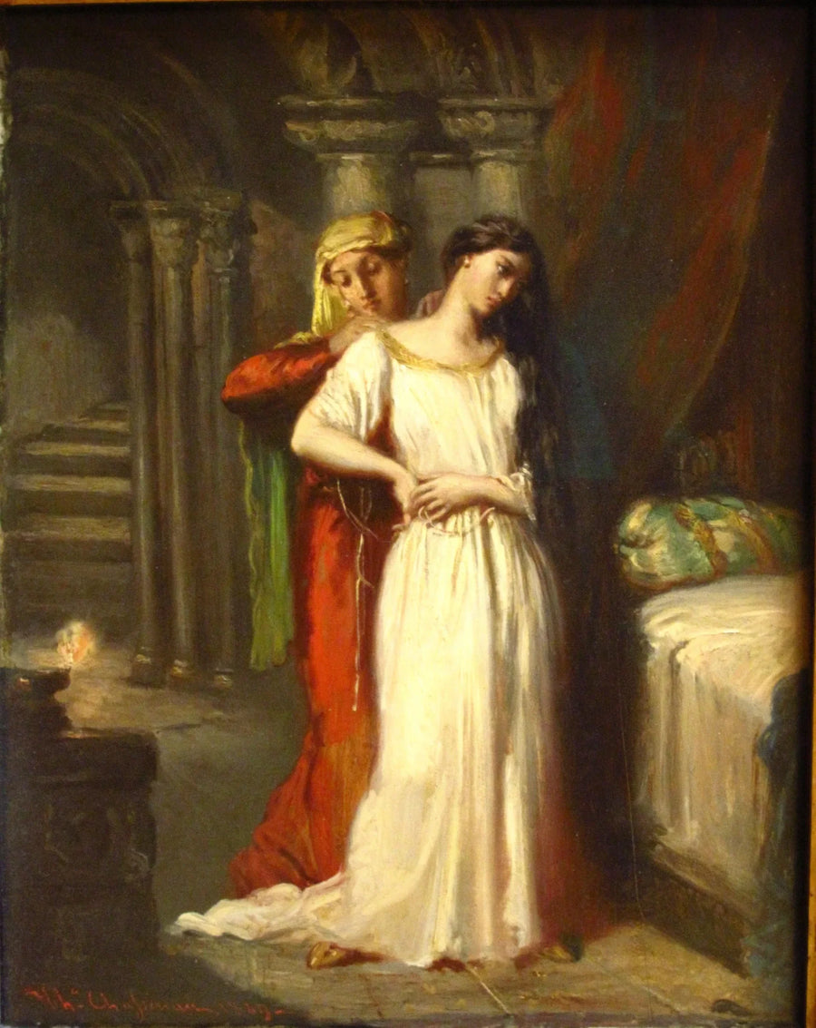 Desdémones kveld - Théodore Chassériau