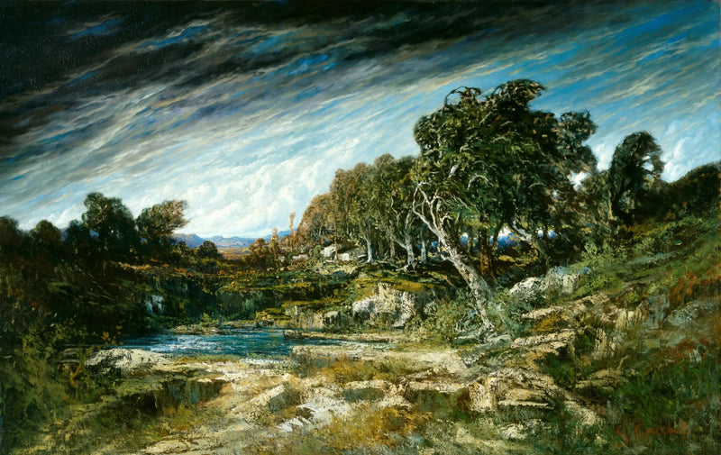Vindkast - Gustave Courbet