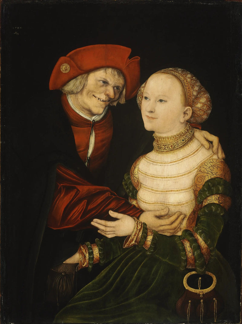 Det dårlig matchede paret II - Lucas Cranach den eldre