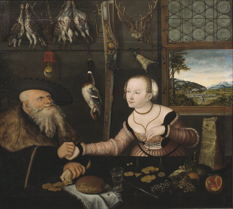 Det dårlig matchede paret - Lucas Cranach den eldre