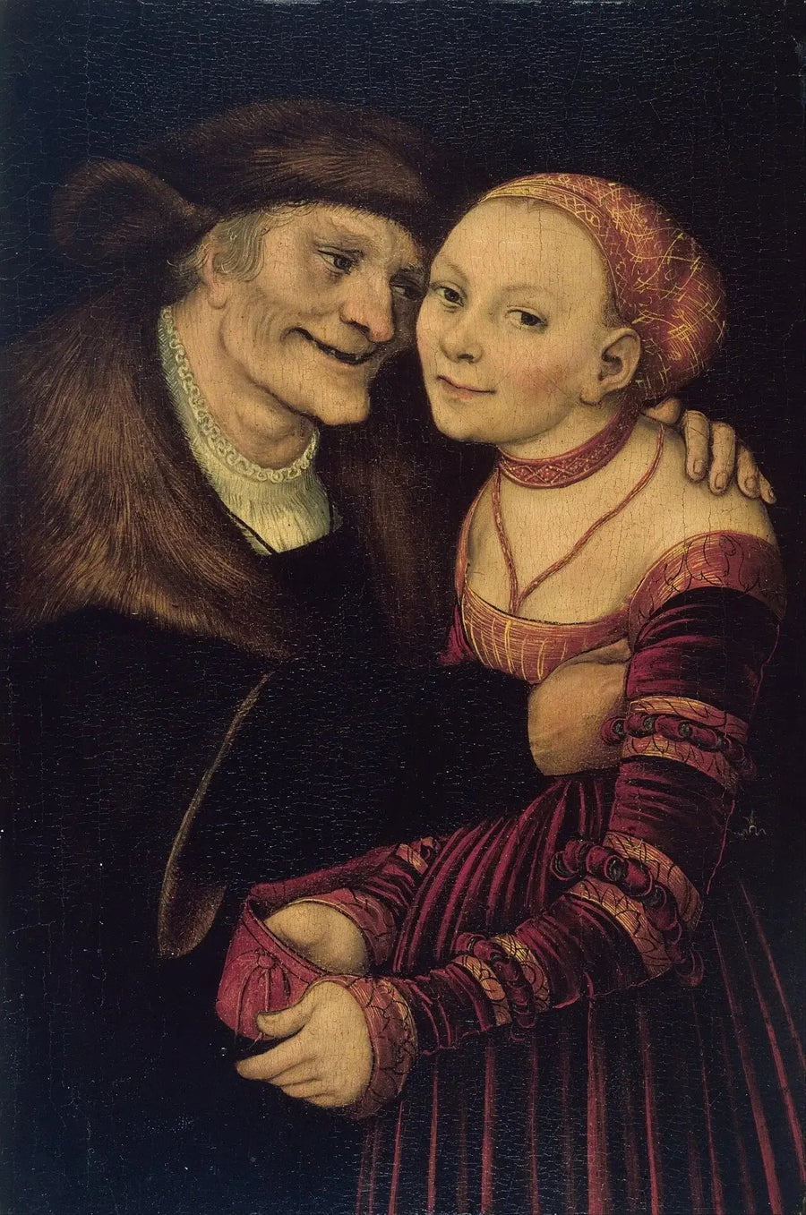 Det dårlig matchede paret - Lucas Cranach den eldre