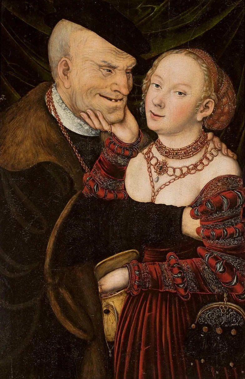 Det dårlig matchede paret - Lucas Cranach den eldre