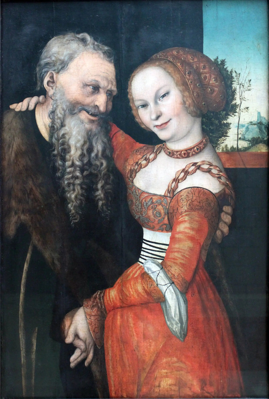 Det dårlig matchede paret - Lucas Cranach den eldre