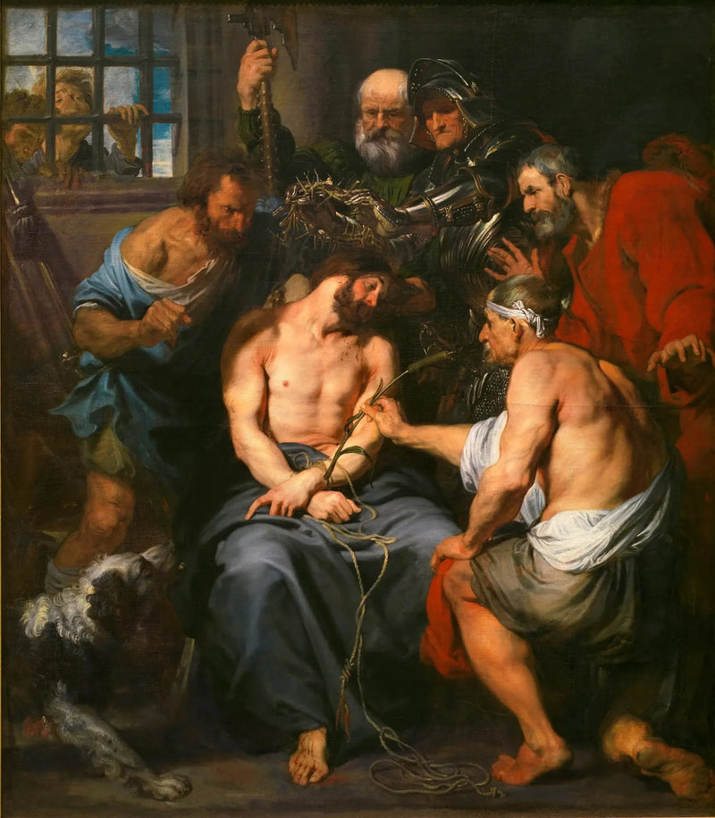 Kroningen av tornekronen - Antoine van Dyck

Source:
Le Couronnement d'épines - Antoine van Dyck