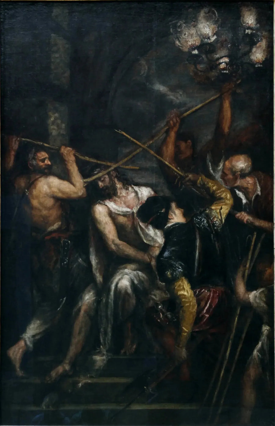 Korsfestelsen - Tizian