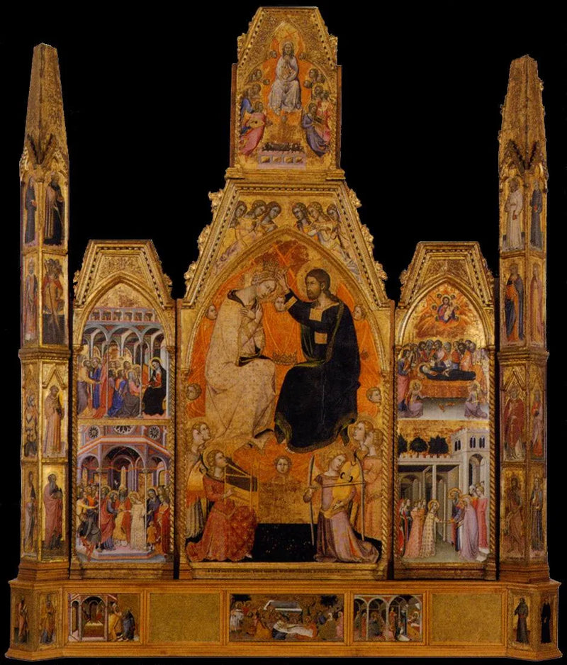 Jomfru Marias kroning - Bartolo di Fredi