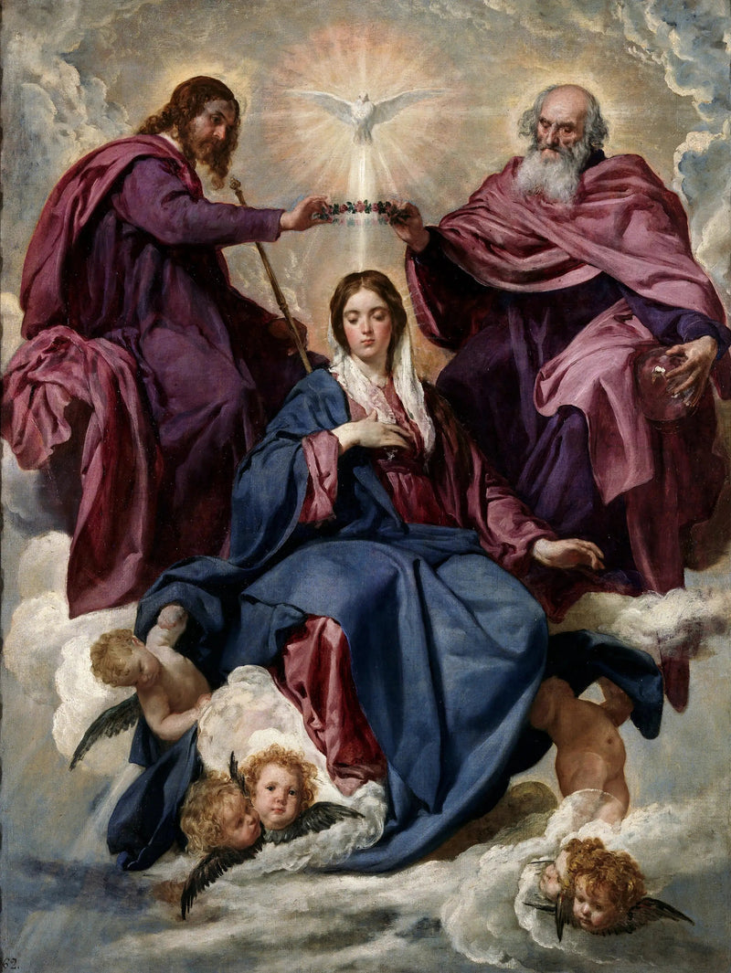 Jomfru Marias kroning - Diego Velázquez