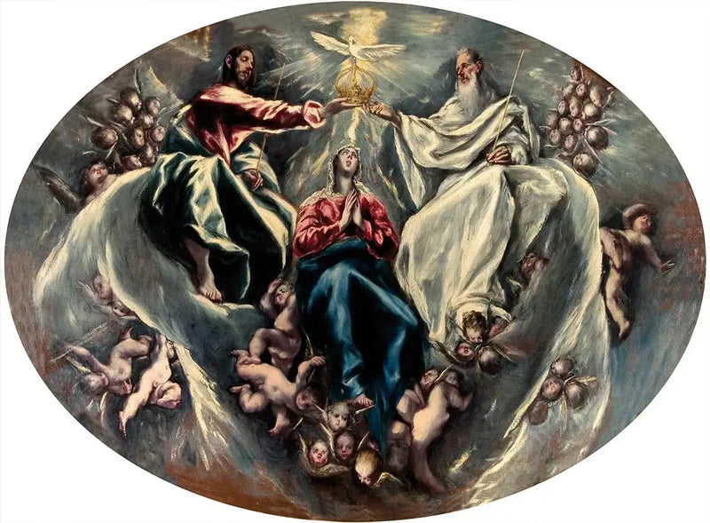 Jomfru Marias kroning - El Greco