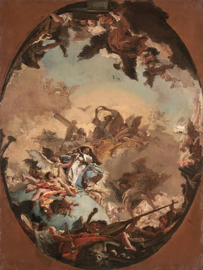 Jomfru Marias kroning - Giovanni Battista Tiepolo