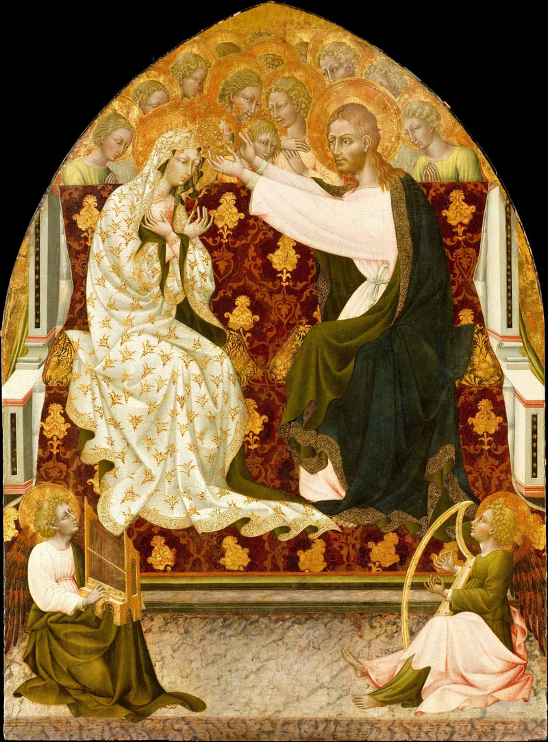 Jomfru Marias kroning - Giovanni di Paolo