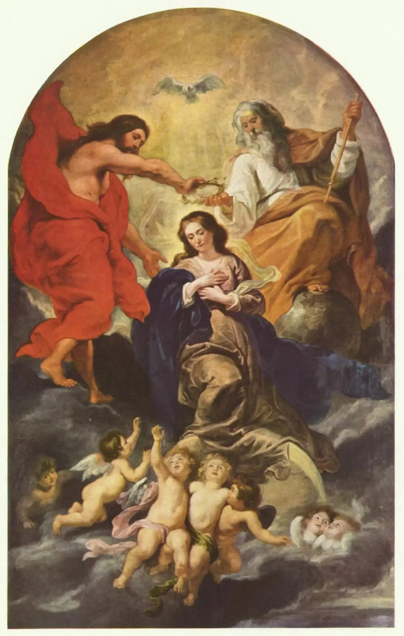 Jomfru Marias kroning - Peter Paul Rubens
