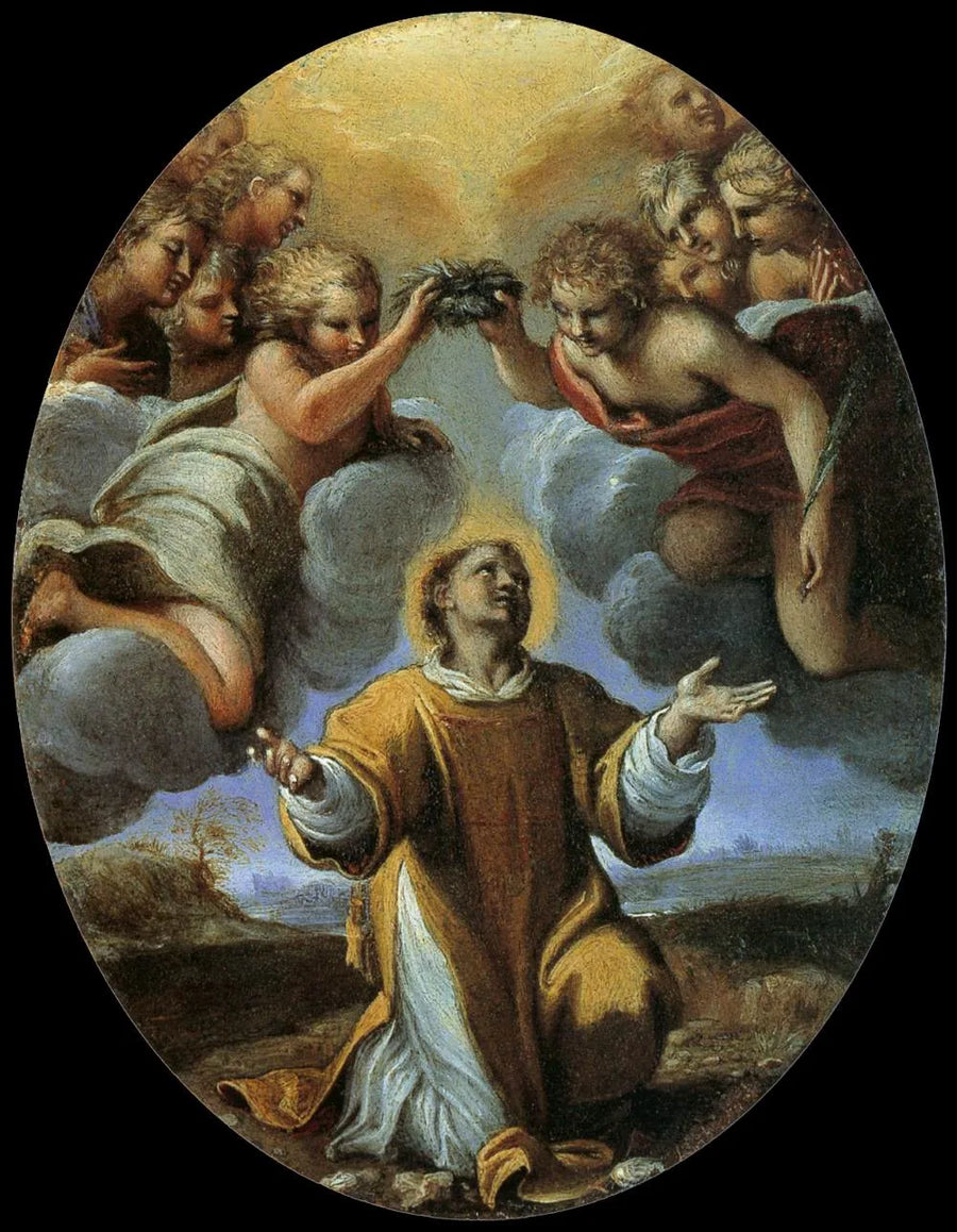 Saint Stefani kroning - Annibale Carracci
