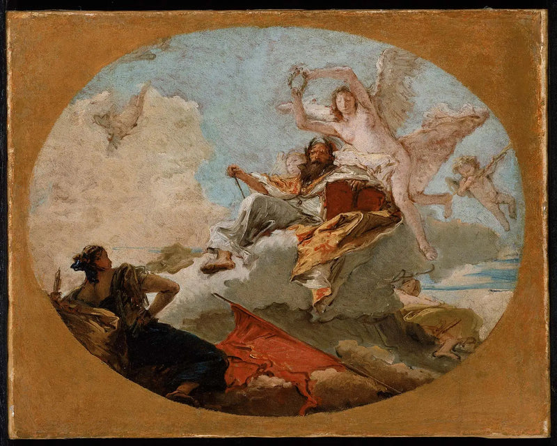 Æreskroningen - Giovanni Battista Tiepolo