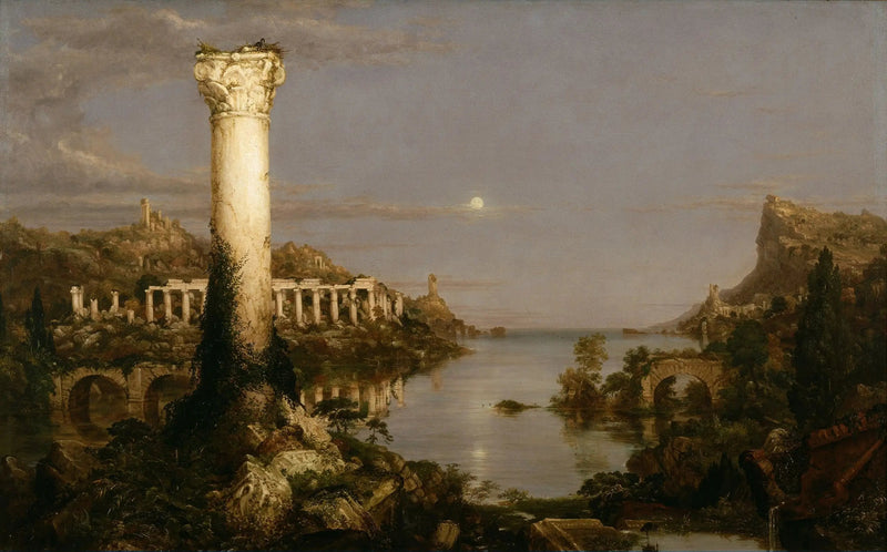 Imperiets kurs: Ødeleggelse - Thomas Cole

Source:
Le Cours de l'Empire : Désolation - Thomas Cole