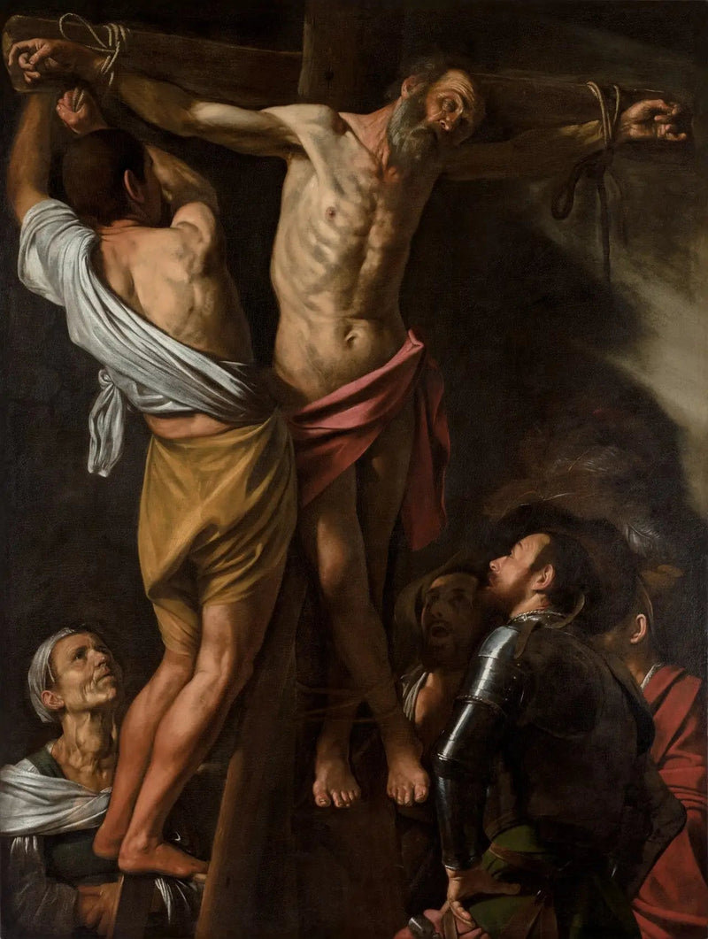 Korsfestelsen av den hellige Andreas - Caravaggio