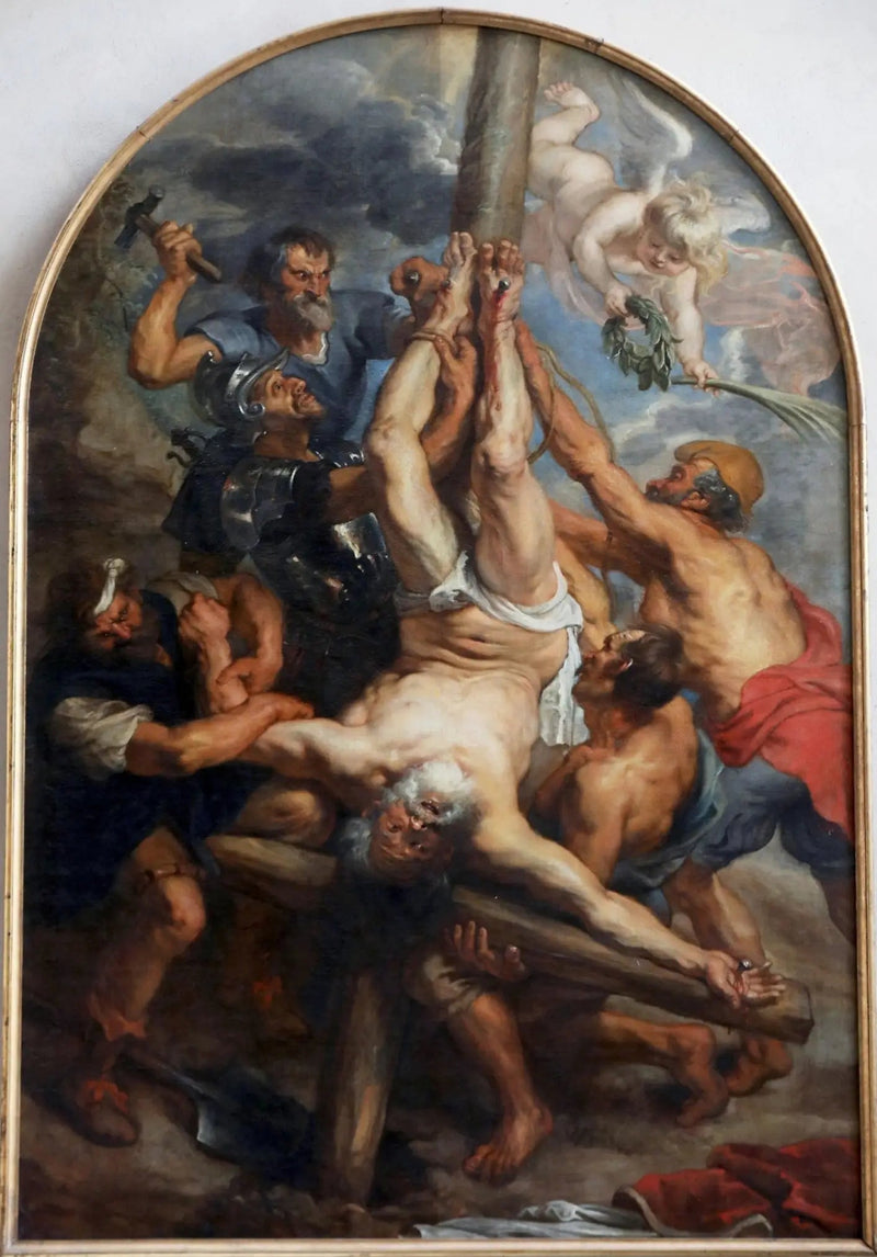 Kristi korsfestelse av Sankt Peter - Peter Paul Rubens