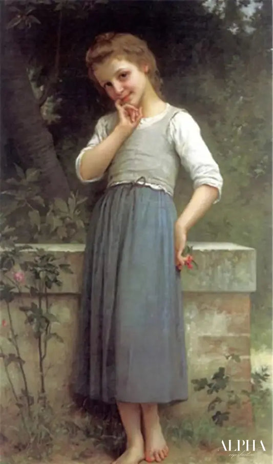 Le cueilleur de cerises - Charles-Amable Lenoir - Reproductions de tableaux et peintures haut de gamme