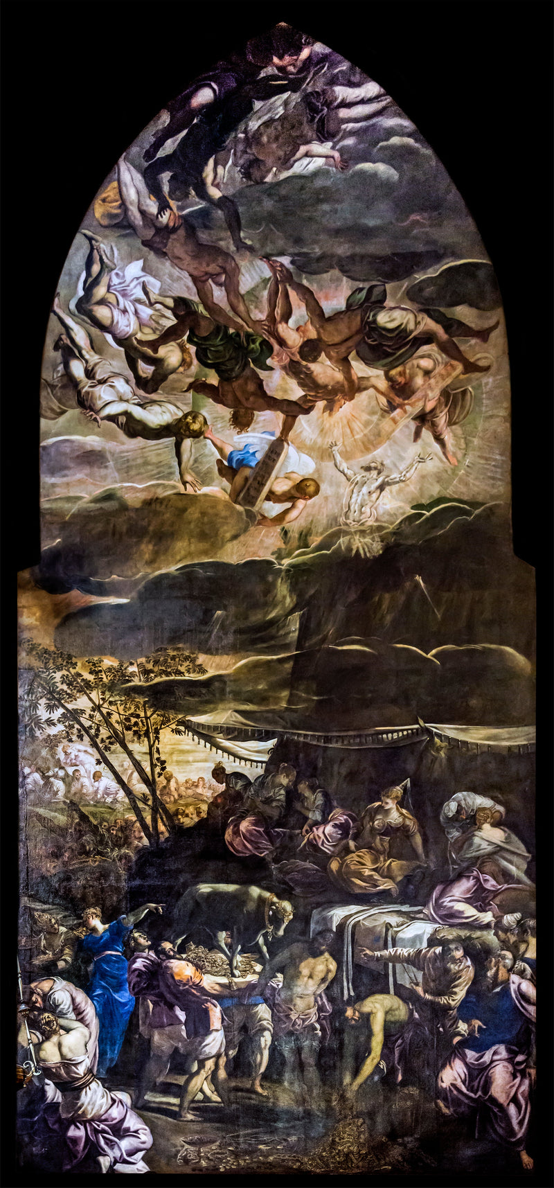 Den gullkalvens kult - Jacopo Tintoretto