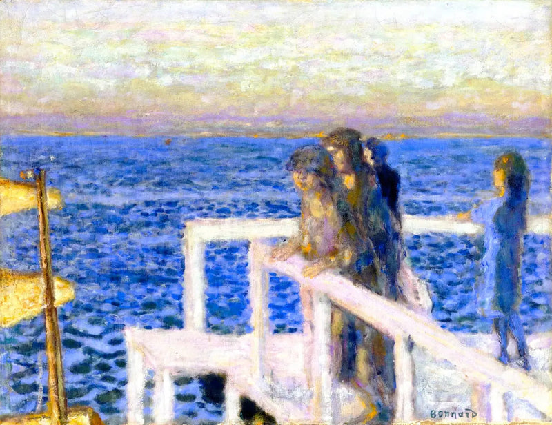 Ankomststedet i Cannes - Pierre Bonnard