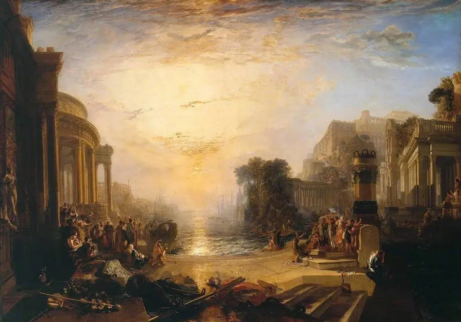 Nedgangen til det karthagiske imperiet - J. M. W. Turner