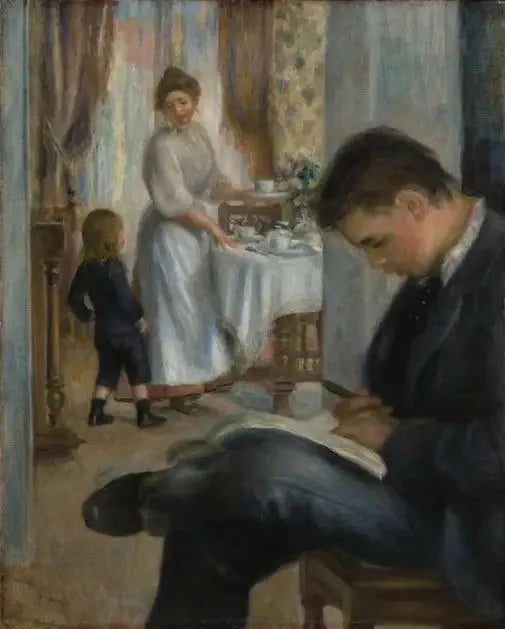 Lunsj i Berneval - Pierre-Auguste Renoir