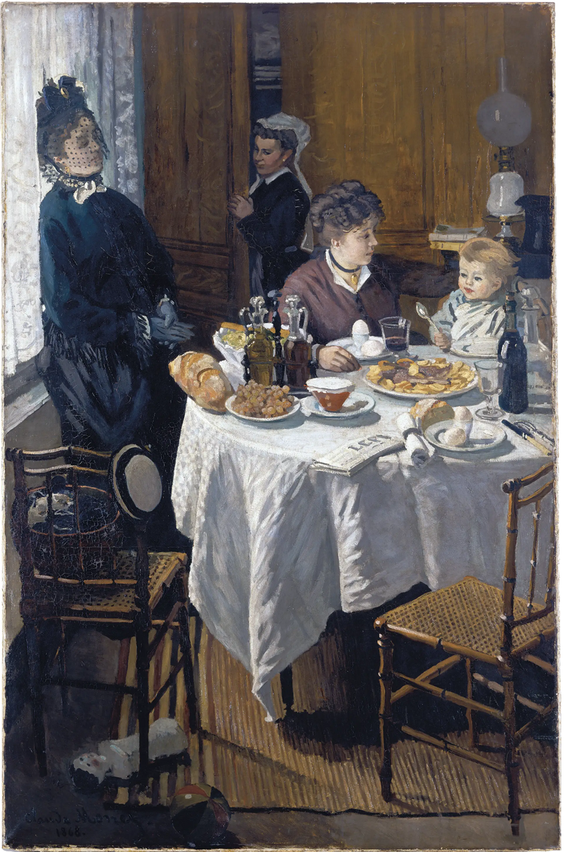 Lunsjen - Claude Monet