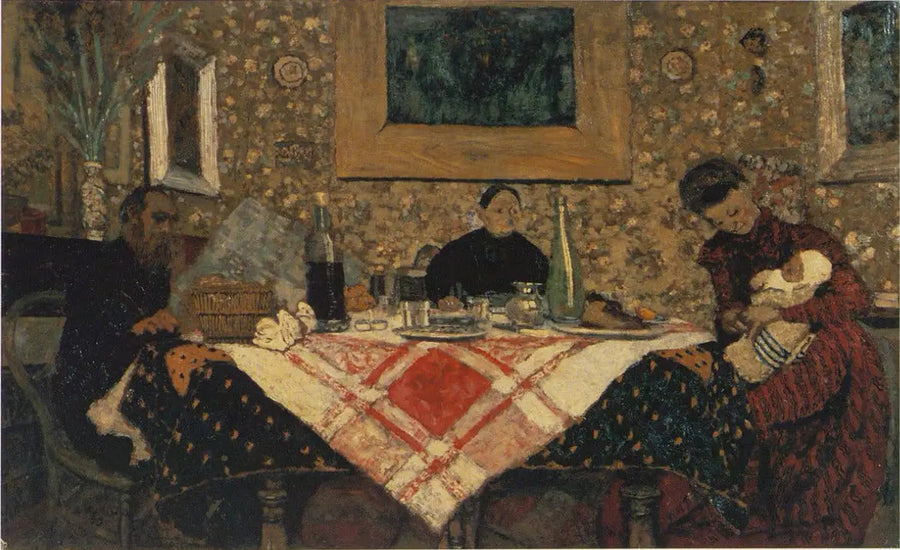 Familienes frokost - Édouard Vuillard