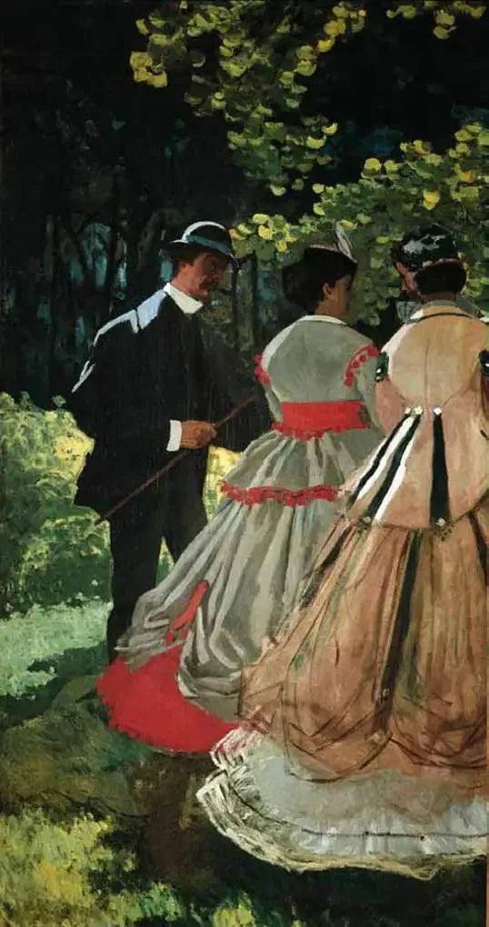 Lunsj på gresset - Claude Monet