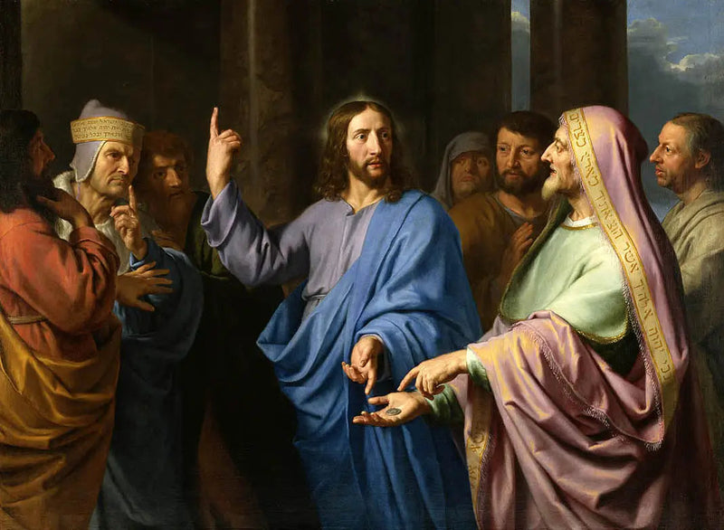Cæsars Denier - Philippe de Champaigne

Source:
Le Denier de César - Philippe de Champaigne