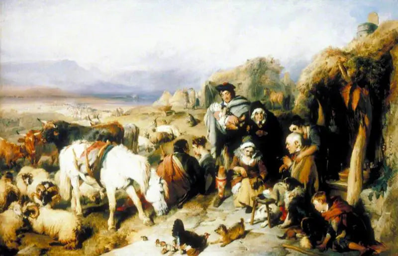 Avreise av Bouvier: en scene i Grampians - Edwin Henry Landseer

Source:
Le départ du bouvier : une scène dans les Grampians - Edwin Henry Landseer