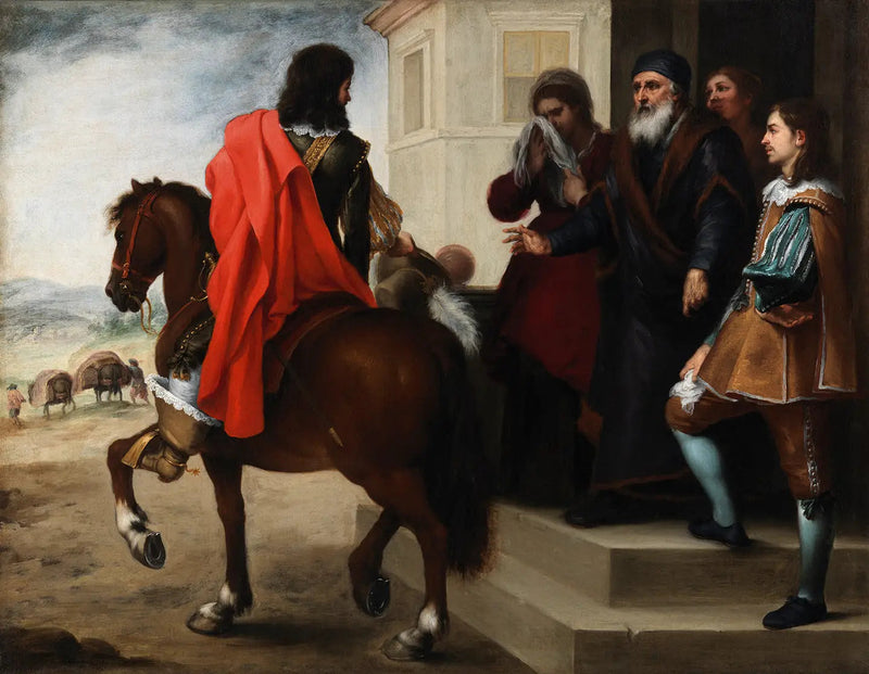 Den bortkomne sønnens avreise - Bartolomé Esteban Murillo

Source:
Le départ du fils prodigue - Bartolomé Esteban Murillo