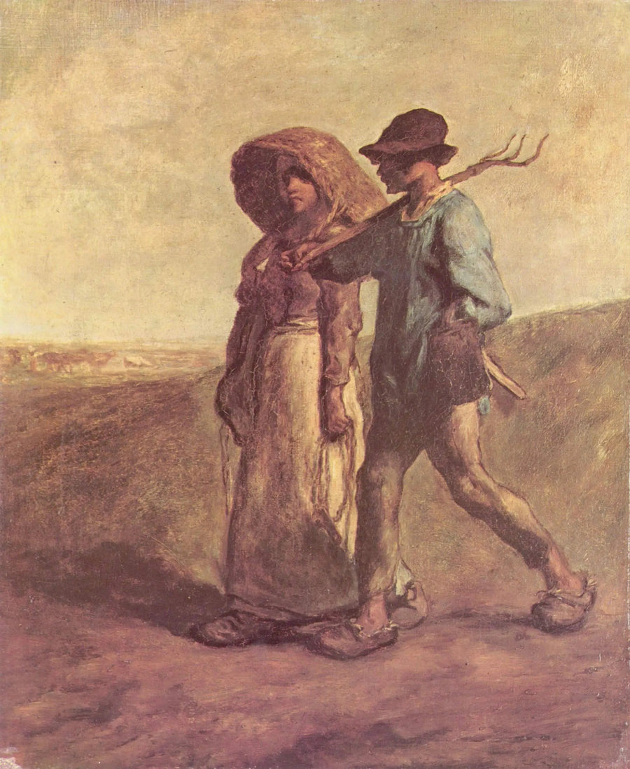 Avreise til jobb - Jean-François Millet