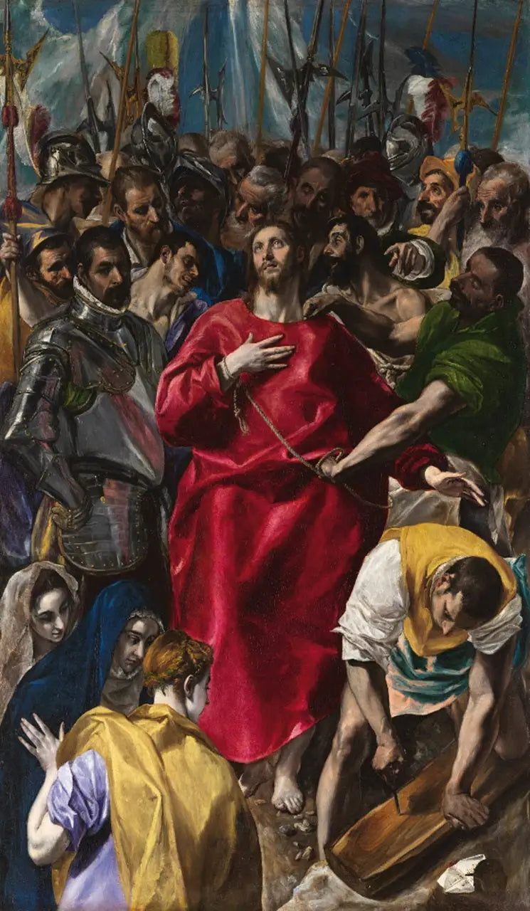 Kristi avkledning - El Greco