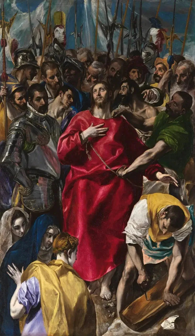 Kristi avkledning - El Greco