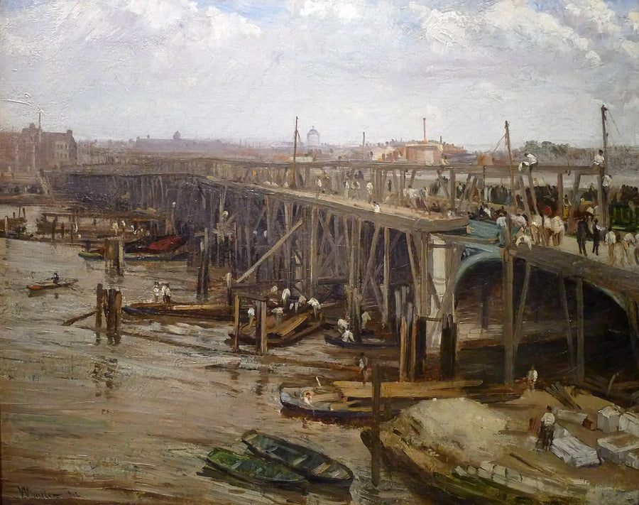 Den siste av gamle Westminster - James Abbott McNeill Whistler