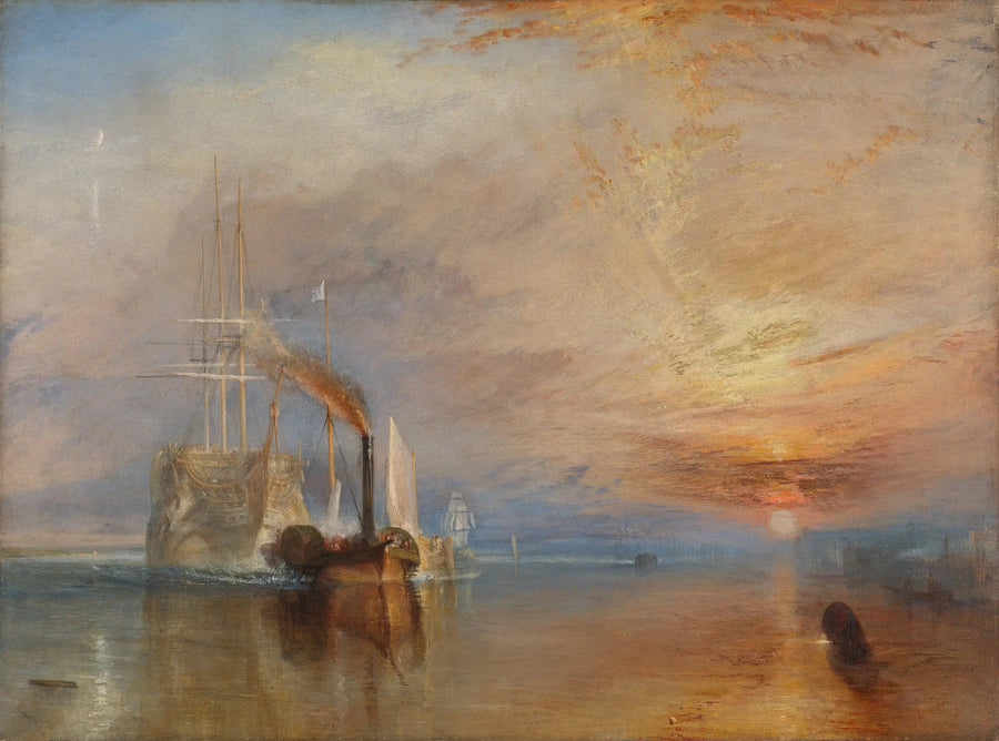 Den Siste Reisen til Téméraire - J. M. W. Turner