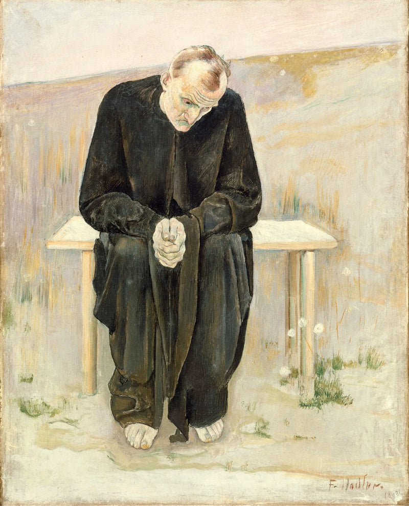 Den desillusjonerte - Ferdinand Hodler