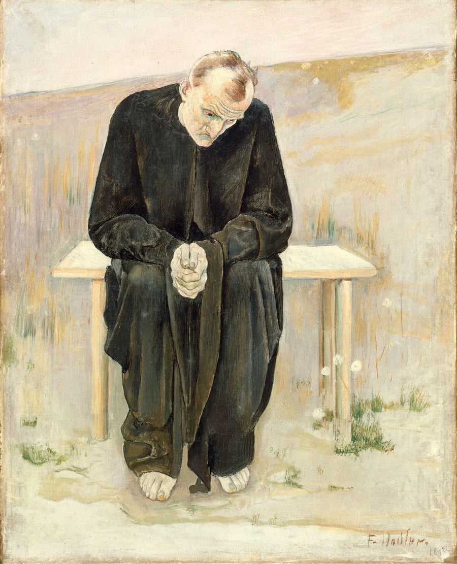 Den desillusjonerte - Ferdinand Hodler