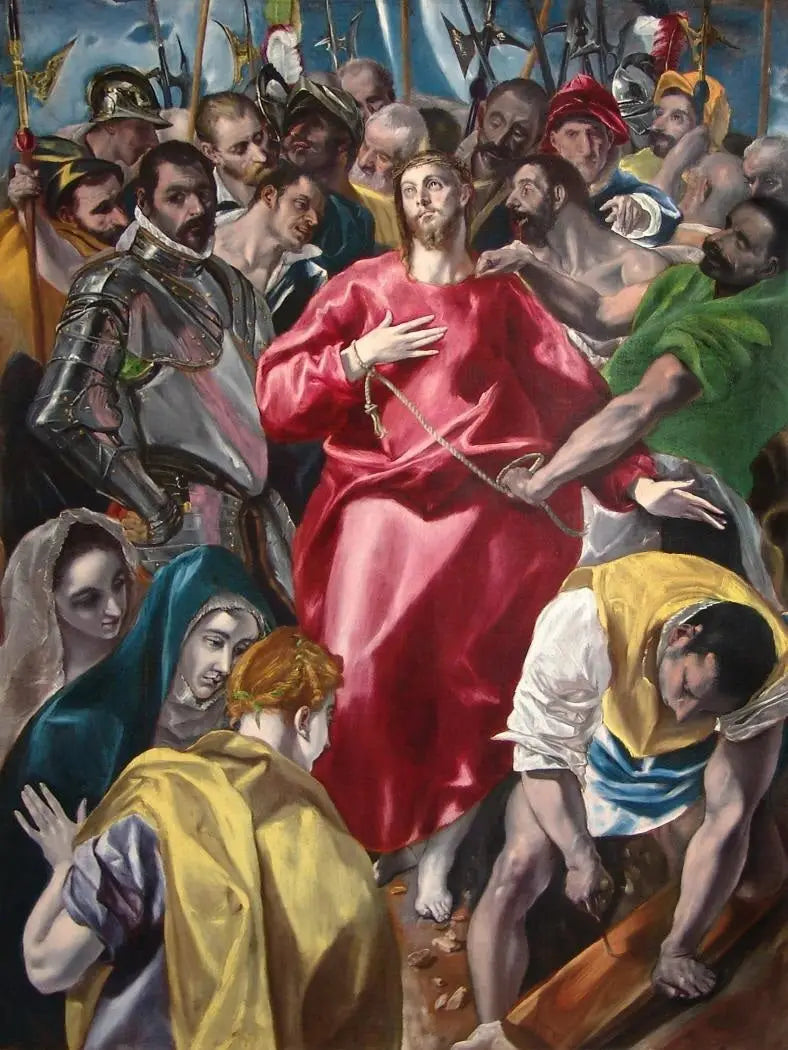 Jesu avkledning - El Greco
