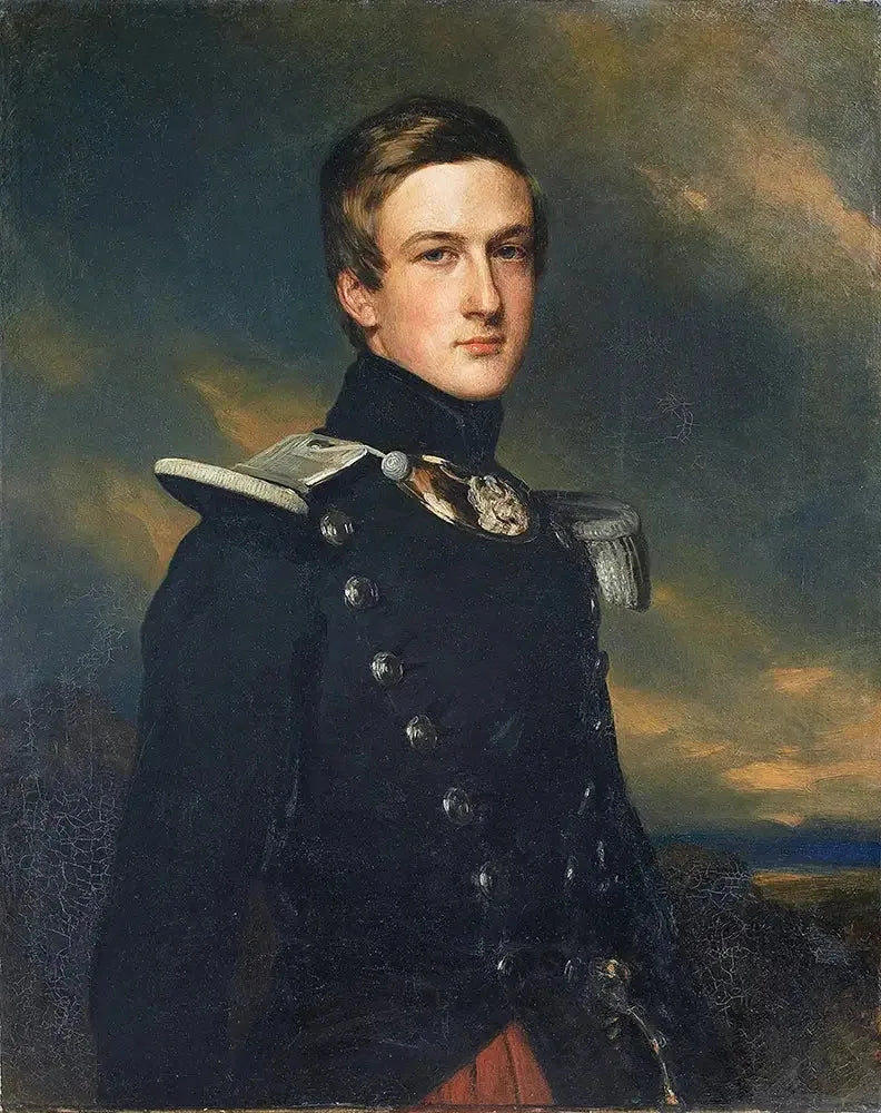 Duc d'Aumale som sjef for bataljonen i den 17. lette - Franz Xaver Winterhalter

Source:
Le duc d'Aumale en chef de bataillon du XVIIe léger - Franz Xaver Winterhalter