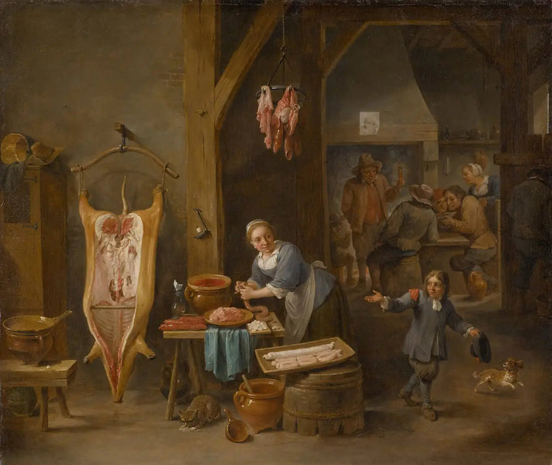 Salsafabrikkanten - David Teniers den Yngre

Source:
Le fabricant de saucisses - David Teniers le Jeune