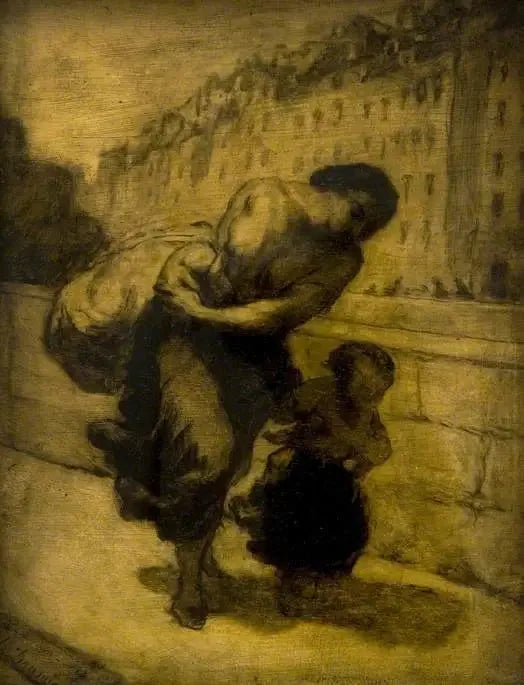 Børens byrde - Honoré Daumier